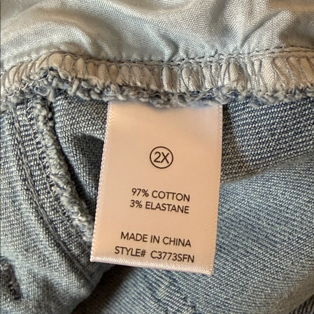 Denim Maxi Skirt - Picture 7 of 7